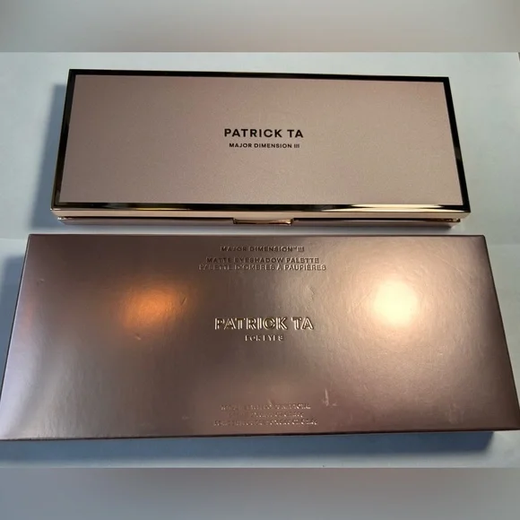 NWT🌷Patrick Ta Major Dimension III Matte Eyeshadow Palette - Picture 5 of 6